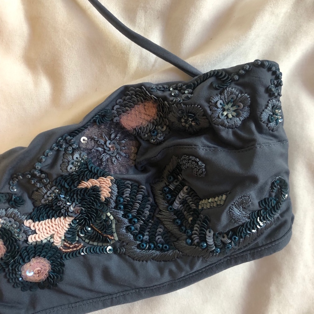 New La Perla Beaded Bathing Suit Top - Picture 4 of 7